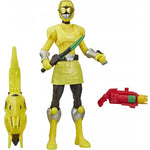 POWER RANGERS BEAST MORPHERS ŻÓŁTY YELLO - widok 2 opakowania szczegoly zabawka kolekcja