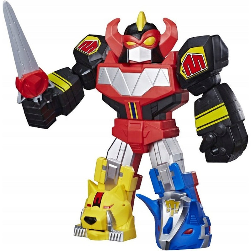 POWER RANGERS MEGA MIGHTIES ROBOT MEGAZO - widok 3 opakowania szczegoly zabawka kolekcja