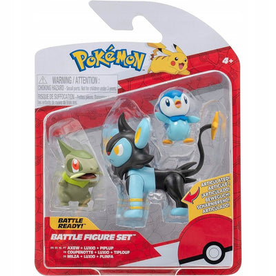 Zabawka POKEMON ZESTAW ORYGINALNYCH FIGUREK JAZWARES 3-PAK - kolekcjonerska premium zabawki Aseo dla dzieci