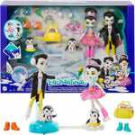 Zabawka ENCHANTIMALS ZESTAW ZIMOWY TANIEC NA LODZIE MATTEL - kolekcjonerska premium zabawki Aseo dla dzieci
