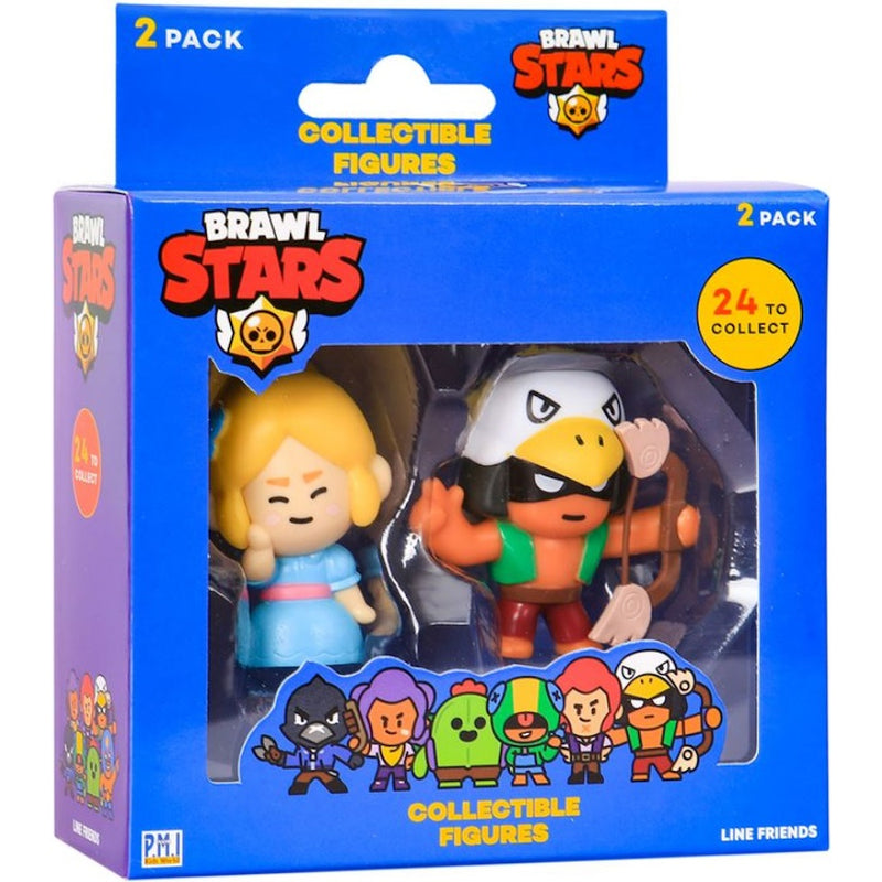 Zabawka BRAWL STARS PMI ZESTAW FIGUREK KOLEKCJONERSKICH 2- - kolekcjonerska PMI premium dla dzieci