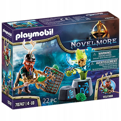 Zabawka PLAYMOBIL NOVELMORE VIOLET VALE CZARODZIEJ ROŚLIN - kolekcjonerska premium zabawki Aseo dla dzieci