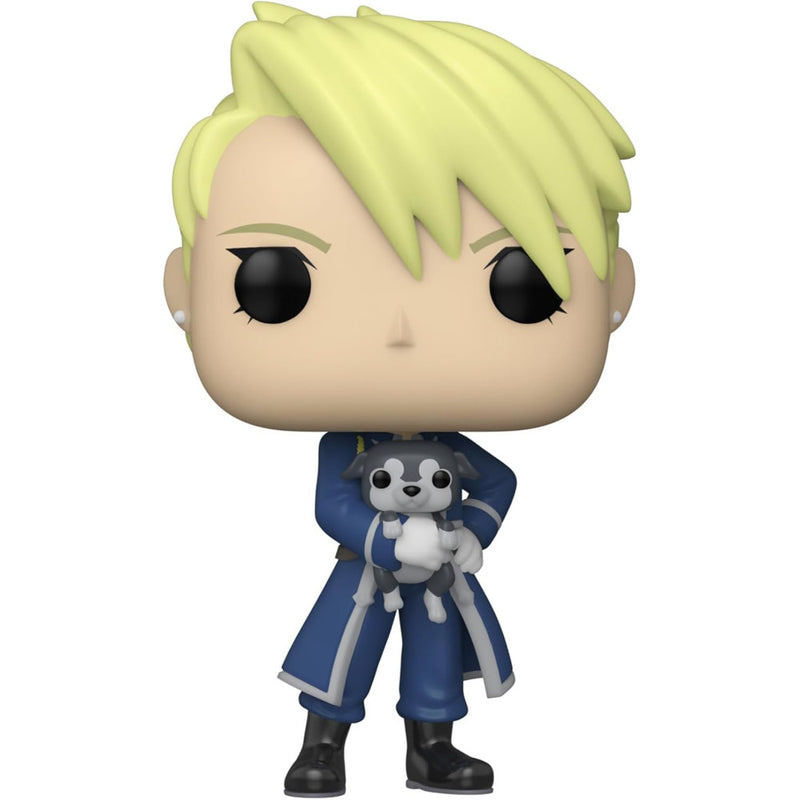 Funko POP Animation FMA Riza Hawkeye 1177 - tył opakowania - porucznik Mustang's team anime