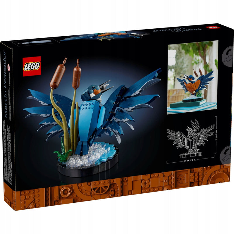 LEGO ICONS KINGFISHER COLLECTION DUŻY ZE - widok 4 opakowania szczegoly zabawka kolekcja
