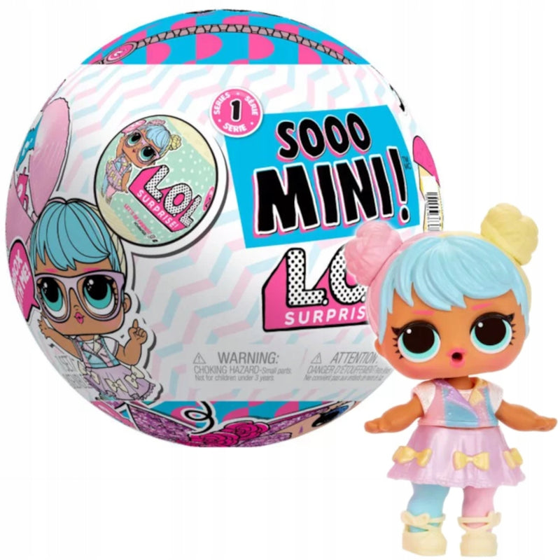 Zabawka LOL SURPRISE! SOOO MINI! SERIA 1 MGA LALKA LALECZK - kolekcjonerska premium zabawki Aseo dla dzieci