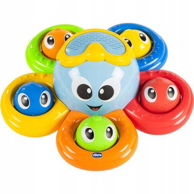 CHICCO OŚMIORNICZKA BILLY THE OCTOPUS  D - widok 2 opakowania szczegoly zabawka kolekcja