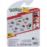 POKEMON CLIP 'N' GO ZESTAW JAZWARES ORYG - widok 3 opakowania szczegoly zabawka kolekcja
