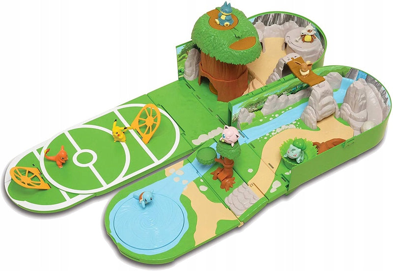 POKEMON PLECAK PLANSZA DO ZABAWY +  PIKA - widok 6 opakowania szczegoly zabawka kolekcja