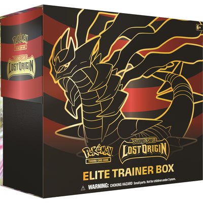 Zabawka POKEMON TCG TRADING CARD GAME SWORD & SHIELD LOST  - kolekcjonerska Pokemon TCG premium dla dzieci