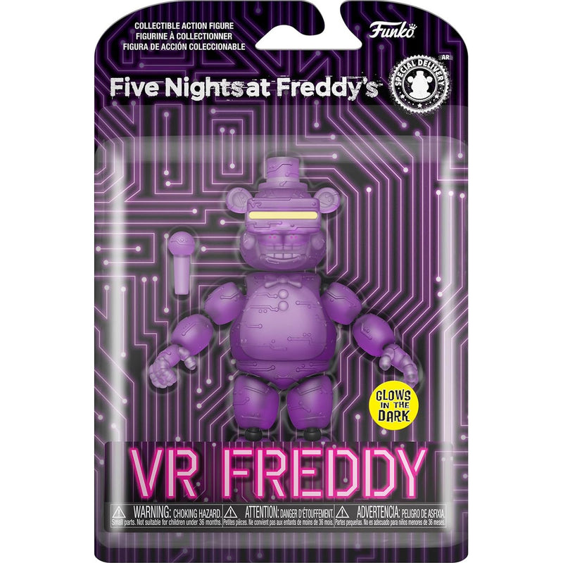 Funko Five Nights at Freddy's VR Freddy - szczegóły figurki - niebieski Freddy horror VR game