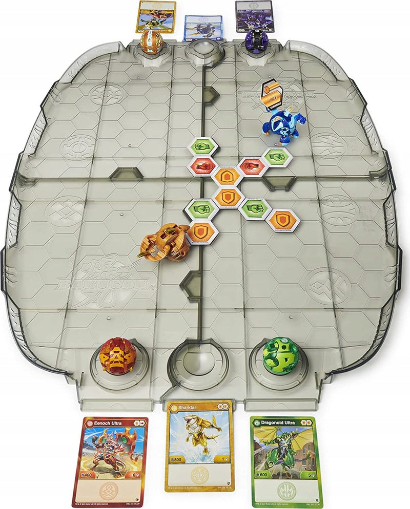 BAKUGAN GEOGAN ARMORED ARENA MATRIX BITE - widok 4 opakowania szczegoly zabawka kolekcja