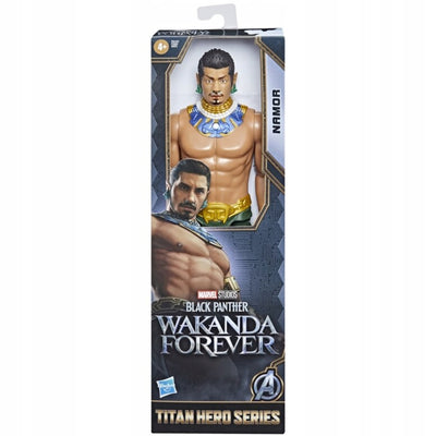 MARVEL BLACK PANTHER TITAN HERO SERIES N - widok 2 opakowania szczegoly zabawka kolekcja