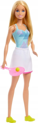 BARBIE YOU CAN BE ANYTHING TENISISTKA SP - widok 3 opakowania szczegoly zabawka kolekcja