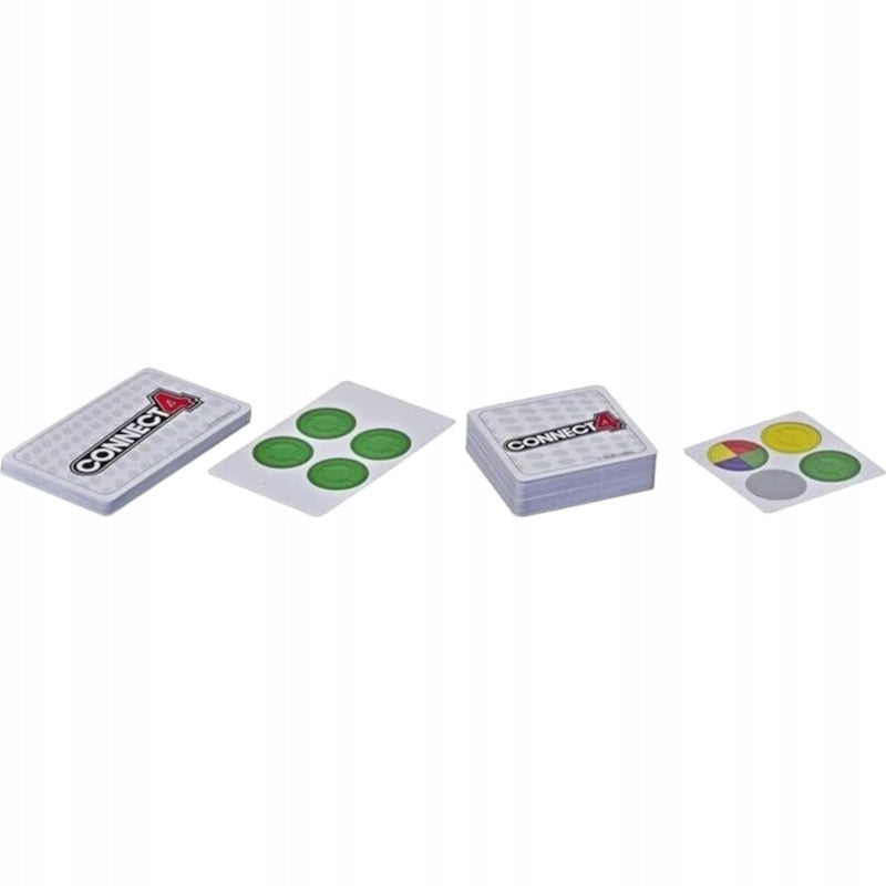 GRA KARCIANA CONNECT 4 HASBRO GRA LOGICZ - widok 3 opakowania szczegoly zabawka kolekcja