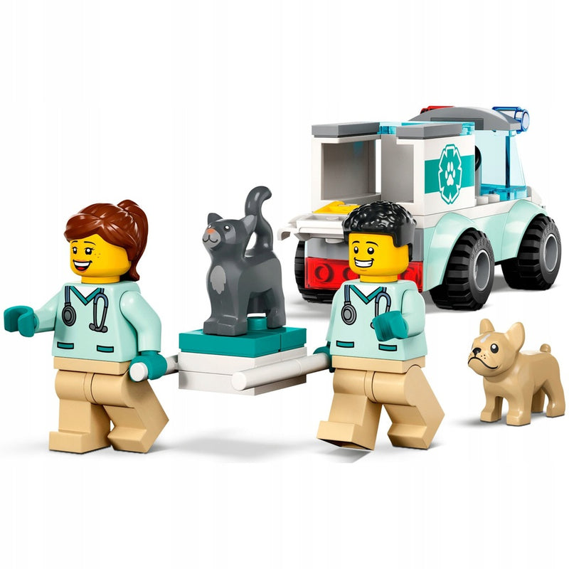 LEGO CITY ORYGINALNY ZESTAW KLOCKÓW KARE - widok 3 opakowania szczegoly zabawka kolekcja