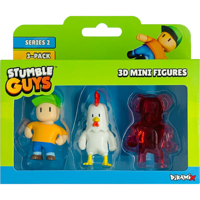 Zabawka STUMBLE GUYS ZESTAW FIGUREK DIRAMIX 3-PAK MR. STUM - kolekcjonerska Diramix premium dla dzieci