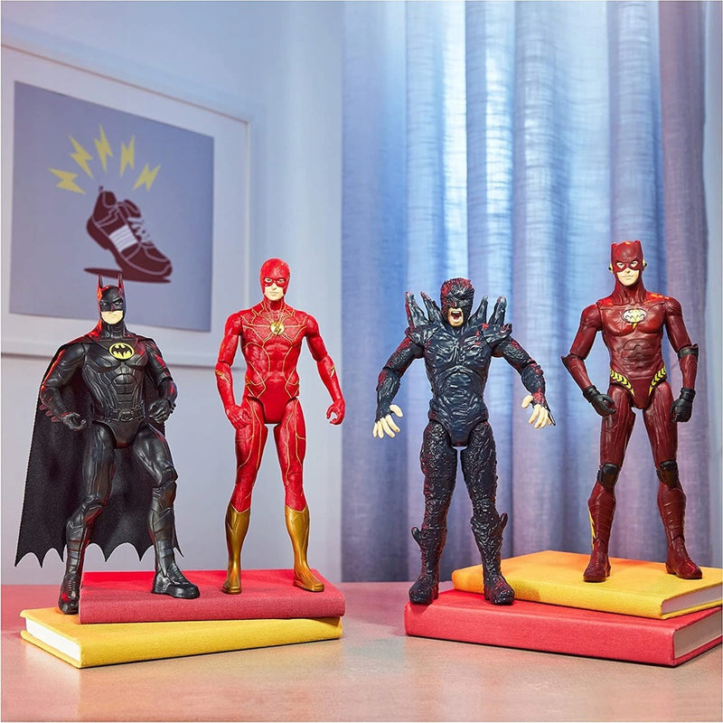 DC COMICS BATMAN RUCHOMA  THE FLASH 30cm - widok 7 opakowania szczegoly zabawka kolekcja