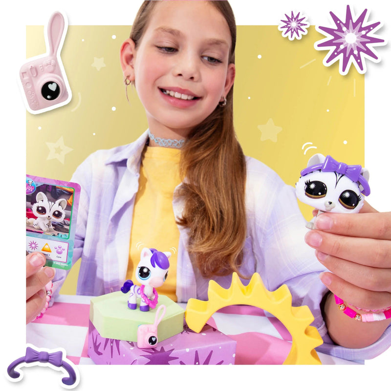 LITTLEST PET SHOP LPS SURPRISE SERIA 4 Z - widok 4 TM Toys opakowanie szczegoly collectible