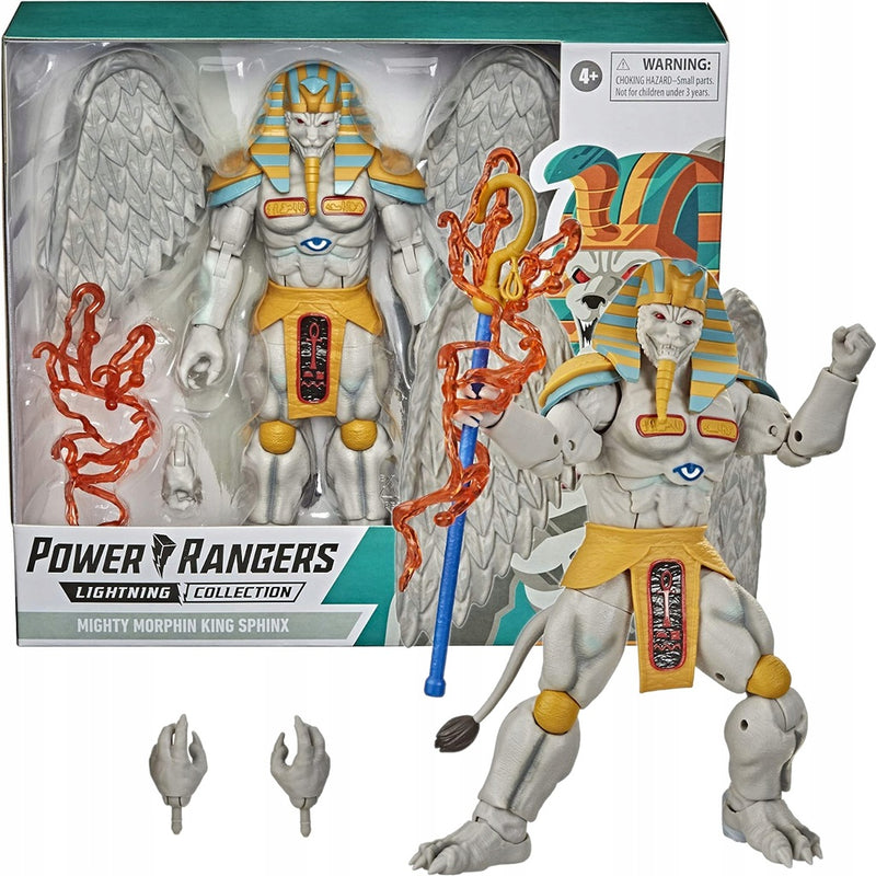 Zabawka POWER RANGERS MIGHTY MORPHIN KING SPHINX HASBRO - kolekcjonerska premium zabawki Aseo dla dzieci