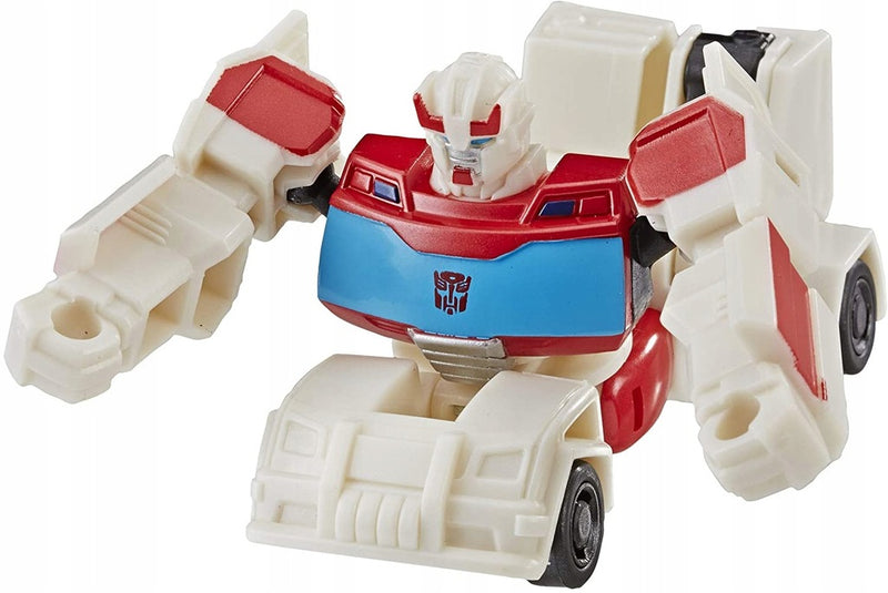 TRANSFORMERS CYBERVERSE  RATCHET 10cm - widok 3 opakowania szczegoly zabawka kolekcja