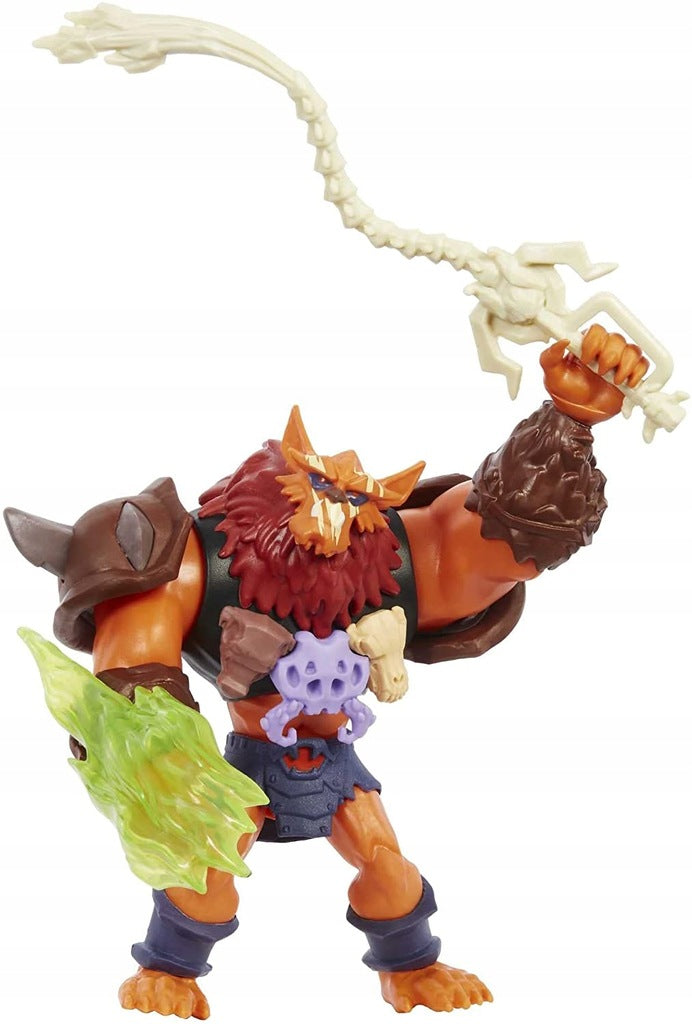 HE-MAN WŁADCY WSZECHŚWIATA  BEAST MAN - widok 4 opakowania szczegoly zabawka kolekcja