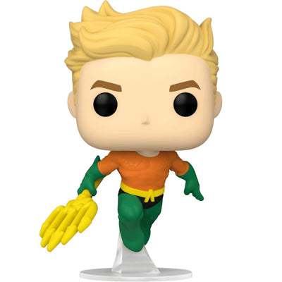 Funko POP HEROES DC COMICS AQUAMAN VINYL FIGURE  A - widok 2 tyl opakowania box back kolekcjonerska