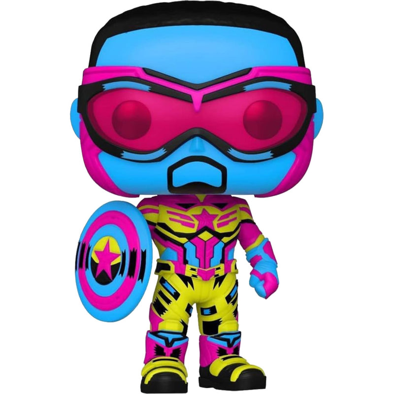 Funko POP MARVEL THE FALCON AND THE WINTER SO - widok 2 opakowania tyl back box kolekcjonerska
