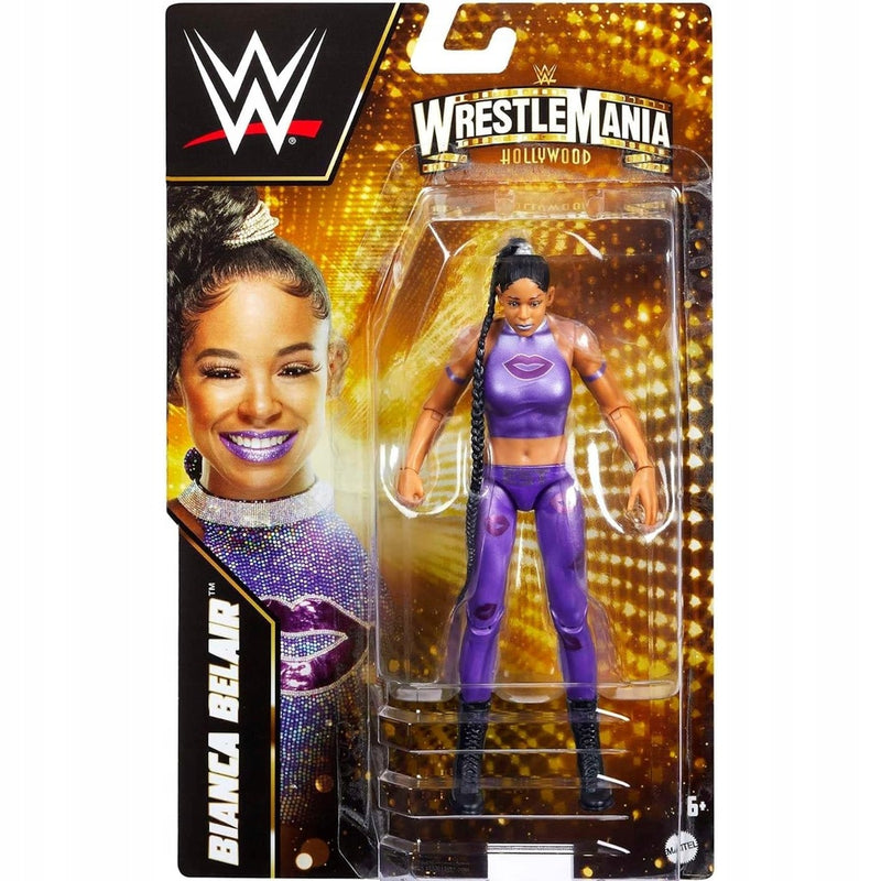 WWE WRESTLEMANIA HOLLYWOOD ORYGINALNA RU - widok 2 opakowania szczegoly zabawka kolekcja