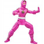 POWER RANGERS MIGHTY MORPHIN NINJA RÓŻOW - widok 6 opakowania szczegoly zabawka kolekcja