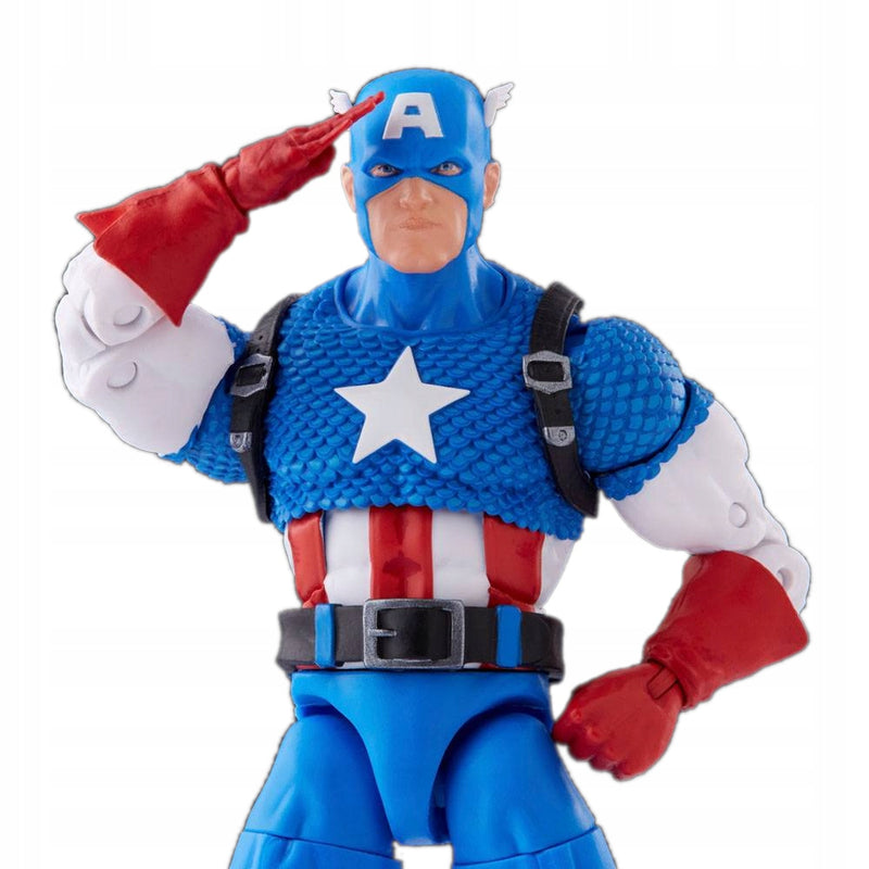 MARVEL LEGENDS RUCHOMA  KAPITAN AMERYKA - widok 6 opakowania szczegoly zabawka kolekcja