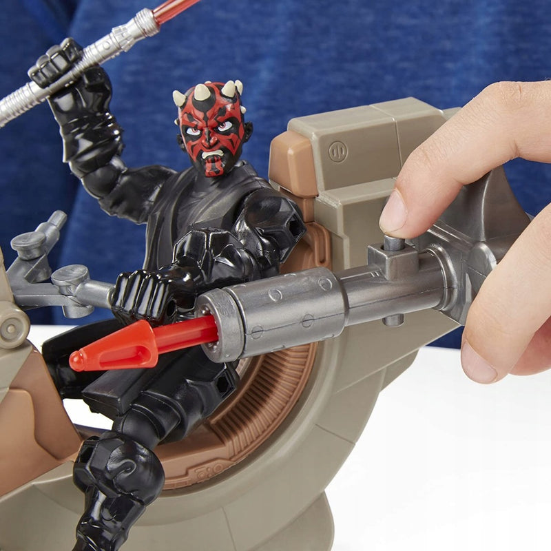 STAR WARS HERO MASHERS SITH SPEEDER + DA - widok 5 opakowania szczegoly zabawka kolekcja