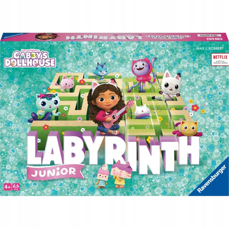 Zabawka LABYRINTH JUNIOR GABBY'S DOLLHOUSE LABIRYNT KOCI D - kolekcjonerska premium zabawki Aseo dla dzieci