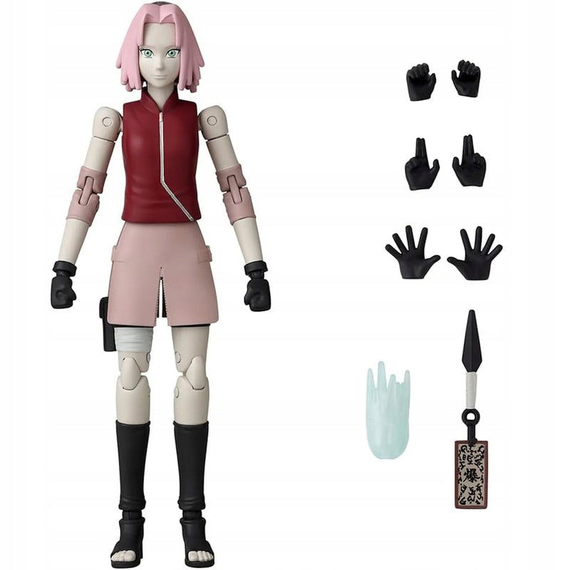 NARUTO SHIPPUDEN ANIME HEROES ORYGINALNA - widok 6 Bandai opakowanie szczegoly collectible