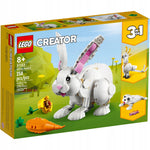 Zabawka LEGO CREATOR DUŻY ZESTAW KLOCKÓW 3w1 BIAŁY KRÓLIK  - kolekcjonerska premium zabawki Aseo dla dzieci