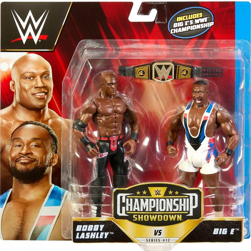 Zabawka WWE CHAMPIONSHIP SHOWDOWN 2-PAK RUCHOME FIGURKI BO - kolekcjonerska premium zabawki Aseo dla dzieci