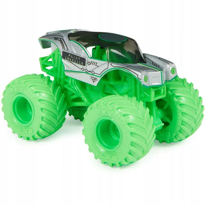 MONSTER JAM TRUCK AUTO TERENOWE ALIEN IN - widok 2 opakowania szczegoly zabawka kolekcja