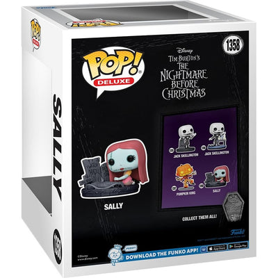 Funko POP DELUXE DISNEY TIM BURTON'S NIGHTMAR - widok 2 opakowania tyl back box kolekcjonerska