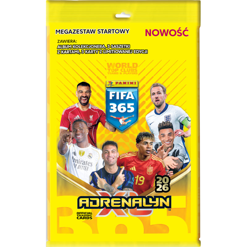 ADRENALYN XL FIFA 365 PANINI MEGAZESTAW  - widok 4 Panini opakowanie szczegoly collectible
