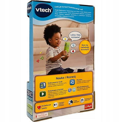 VTECH RADOSNY TELEFONIK  INTERAKTYWNA DL - widok 2 opakowania szczegoly zabawka kolekcja