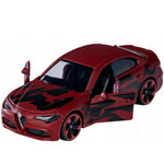 MAJORETTE MODEL AUTO SAMOCHÓD ALFA ROMEO - widok 2 opakowania szczegoly zabawka kolekcja