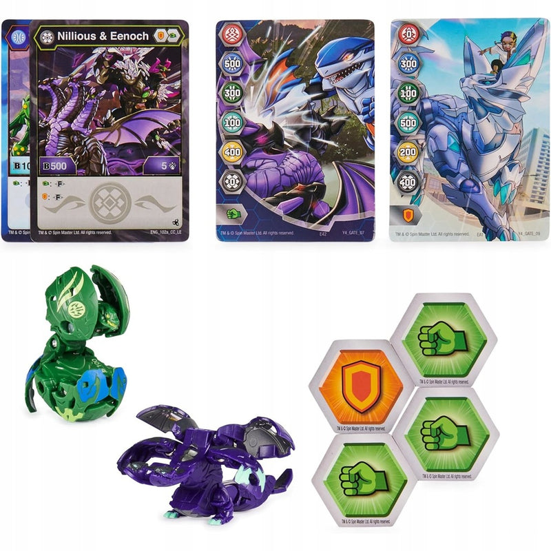 BAKUGAN LEGENDS BAKU-TIN PUSZKA KOLEKCJO - widok 3 opakowania szczegoly zabawka kolekcja