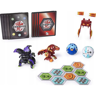 BAKUGAN ARMORED ALLIANCE ZESTAW BAKU-GEA - widok 2 opakowania szczegoly zabawka kolekcja