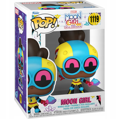 Figurka Funko POP MARVEL MOON GIRL AND DEVIL DINOSAUR BOBBLE-HE - kolekcjonerska premium dla fanow kolekcjoner