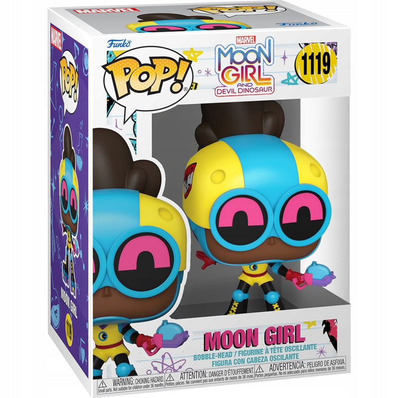 Figurka Funko POP MARVEL MOON GIRL AND DEVIL DINOSAUR BOBBLE-HE - kolekcjonerska premium dla fanow kolekcjoner