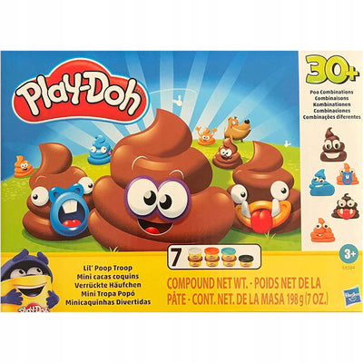 PLAY-DOH CIASTOLINA HASBRO ZESTAW LIL' P - widok 2 opakowania szczegoly zabawka kolekcja