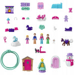 KALENDARZ ADWENTOWY POLLY POCKET Z 25 NI - widok 3 opakowania szczegoly zabawka kolekcja