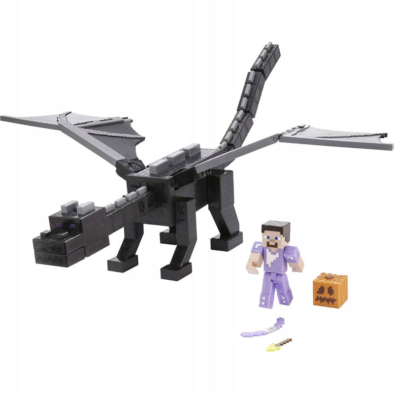 MINECRAFT ZESTAW ULTIMATE ENDER DRAGON   - widok 3 opakowania szczegoly zabawka kolekcja