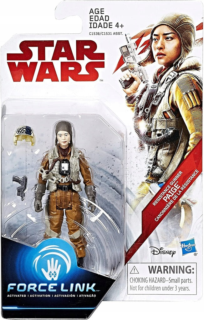 STAR WARS FORCE LINK JEDI  GUNNER PAIGE - widok 2 opakowania szczegoly zabawka kolekcja