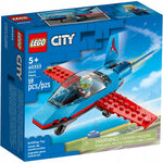 Zabawka LEGO CITY ORYGINALNY ZESTAW KLOCKÓW SAMOLOT KASKAD - kolekcjonerska premium zabawki Aseo dla dzieci
