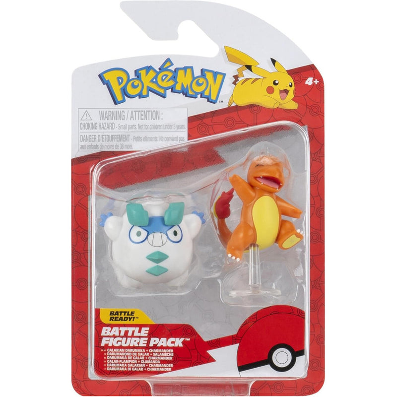 Zabawka POKEMON BATTLE FIGURE PACK 2-PAK FIGURKI GALARIAN  - kolekcjonerska Jazwares premium dla dzieci fanow